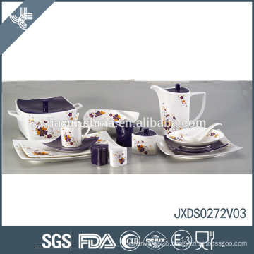 Microwave safe good quality porcelain wholesale price design your own dinnerware